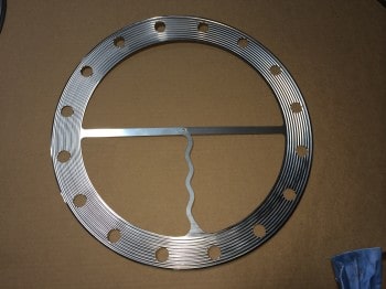 Custom 316 Stainless Steel Gasket for the Power Generation Industry